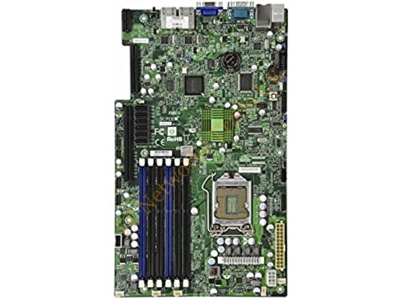 X8SIT-F Supermicro Intel 3420 Chipset Xeon X3400/ L3400 Series/ Core i3/ Pentium G6950/ Celeron G1101 Series Processors Support Socket LGA-1156 Prop Graphic Card Accessories
