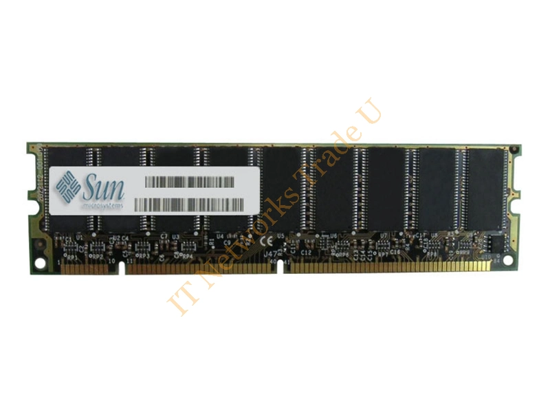 X9209A Sun 2GB Kit (2 X 1GB) DDR-400MHz PC3200 ECC Registered CL3 184-Pin DIMM Memory Server Memory
