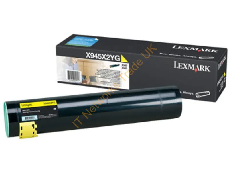 X945X2YG - Lexmark X945X2YG Toner yellow, 22K pages Accessory