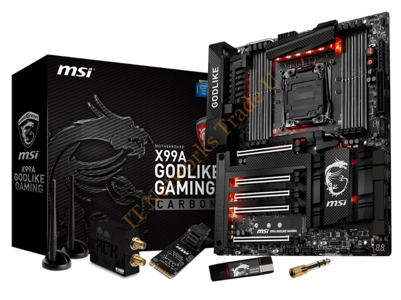 MSI X99A Godlike Gaming Carbon LGA 2011-v3 Extended ATX