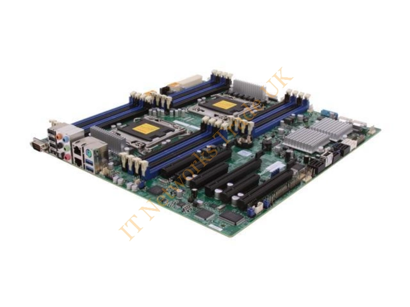 X9DA7 Supermicro Intel Xeon E5-2600 C602 Chipset Extend-ATX System Board Dual Socket R LGA-2011 Server Motherboard