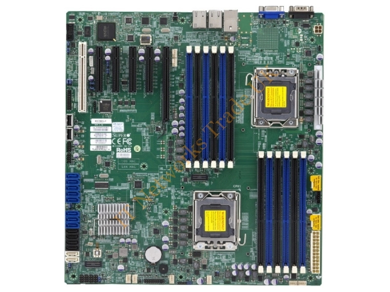 X9DB3-F Supermicro Intel Xeon E5-2400 V2 C606 Chipset Dual System Board Socket B2 LGA 1356 Server Motherboard