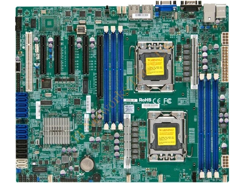 X9DBL-I-O Supermicro Dual LGA1356/ Intel C602/ DDR3/ SATA3/ V/2GbE/ ATX Server Motherboard