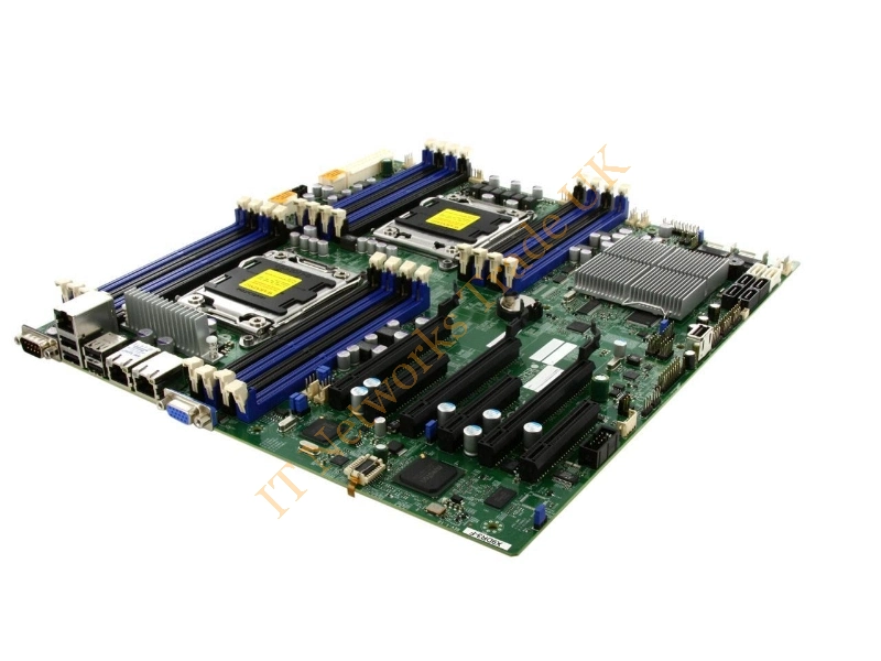 X9DR3-LN4F+-O Supermicro Dual LGA2011/ Intel C606/ DDR3/ SATA3/ V/4GbE/ EATX Server Motherboard