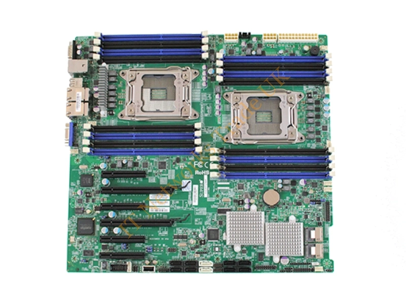 X9DR7-LN4F-B Supermicro Dual LGA2011/ Intel C602/ DDR3/ SATA3/SAS2/ V/4GbE/ EATX Server Motherboard