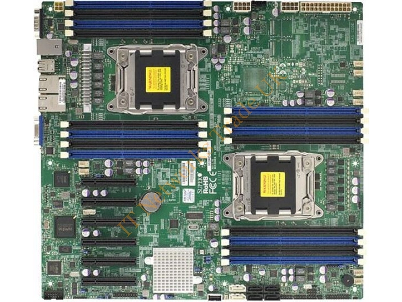 X9DRD-EF Supermicro Intel Xeon E5-2600/E5-2600 V2 C602J Chipset E-ATX Dual System Board Socket R LGA 2011 Server Motherboard