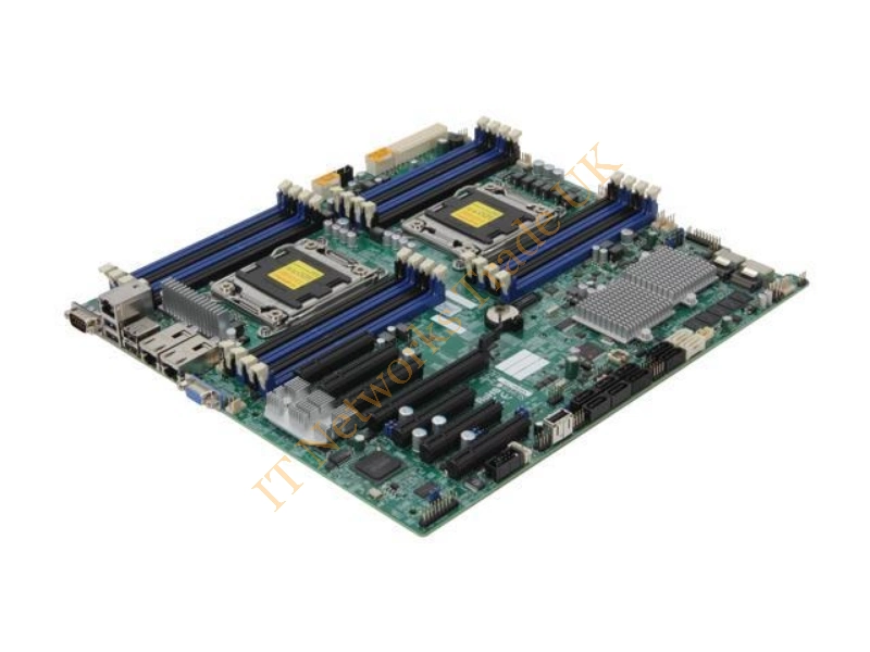 X9DRH-7TF-B Supermicro Dual LGA2011/ Intel C602/ DDR3/ SATA3/SAS/ V/2GbE/ EATX Server Motherboard