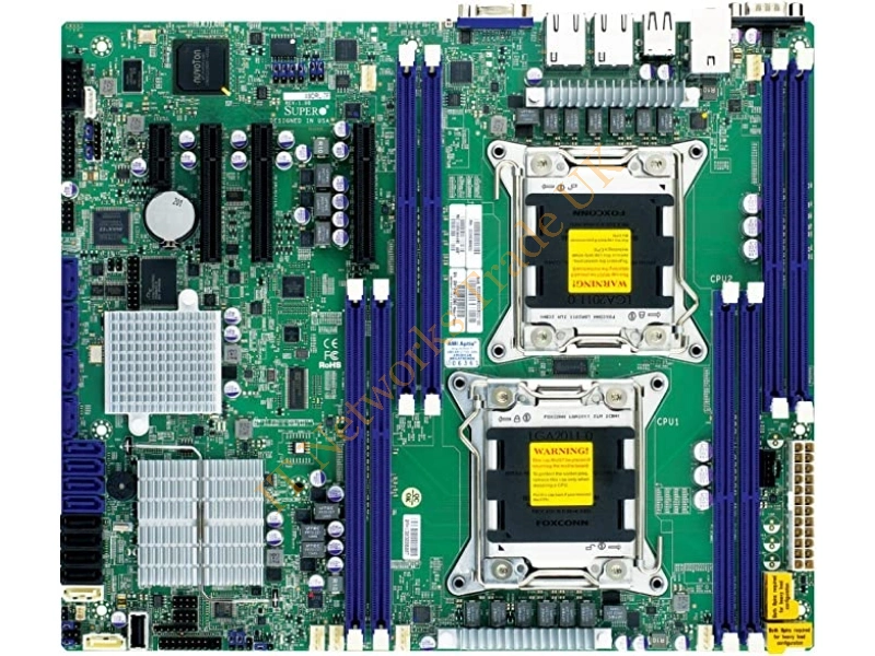 X9DRL-EF Supermicro Intel Xeon E5-2600 v2 C602-J Chipset ATX System Board Socket R LGA-2011 Server Motherboard