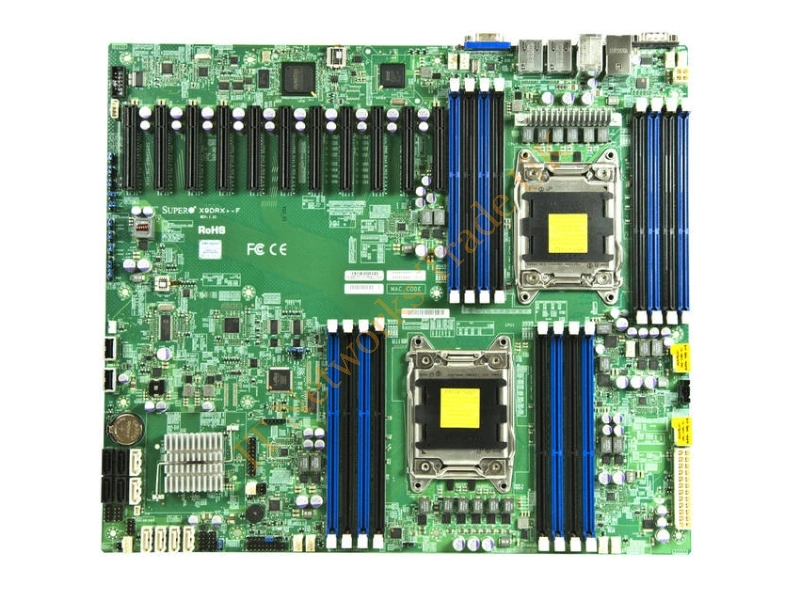 X9DRX+-F-B Supermicro Dual LGA2011/ Intel C602/ DDR3/ SATA3/ V/2GbE/ Proprietary Server Motherboard