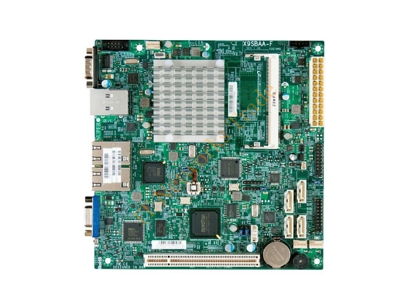 X9SBAA-F-B Supermicro Intel Atom S1260 2.0GHz/ DDR3/ SATA3/USB3.0/ V/2GbE/ Mini-ITX Motherboard / CPU Combo Desktop Motherboard
