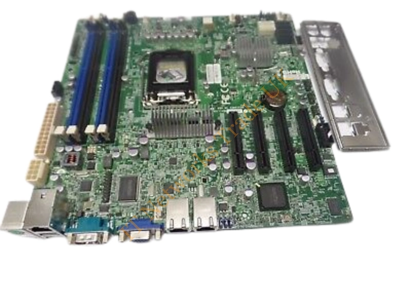 X9SCA-B Supermicro LGA1155/ Intel C204 PCH/ DDR3/ SATA3/ V/2GbE/ ATX Server Motherboard