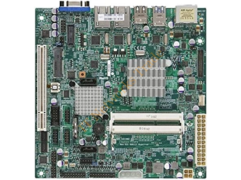 X9SCAA-B Supermicro Intel Atom N2800 1.8GHz/ Intel NM10/ DDR3/ USB3.0/ A/V/2GbE/ Mini-ITX Motherboard / CPU Combo Desktop Motherboard