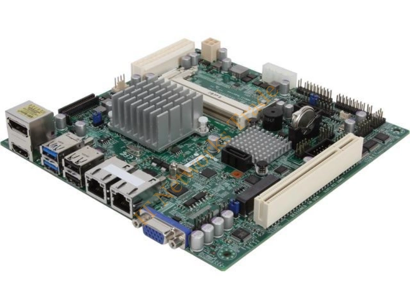 X9SCAA-O Supermicro Intel Atom N2800 1.8GHz/ Intel NM10/ DDR3/ A/V/2GbE/ Mini-ITX Motherboard / CPU Combo Desktop Motherboard
