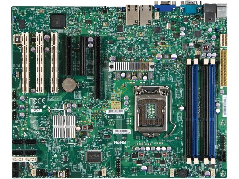 X9SCI-LN4-O Supermicro LGA1155/ Intel C204 PCH/ DDR3/ SATA3/ V/4GbE/ ATX Server Motherboard
