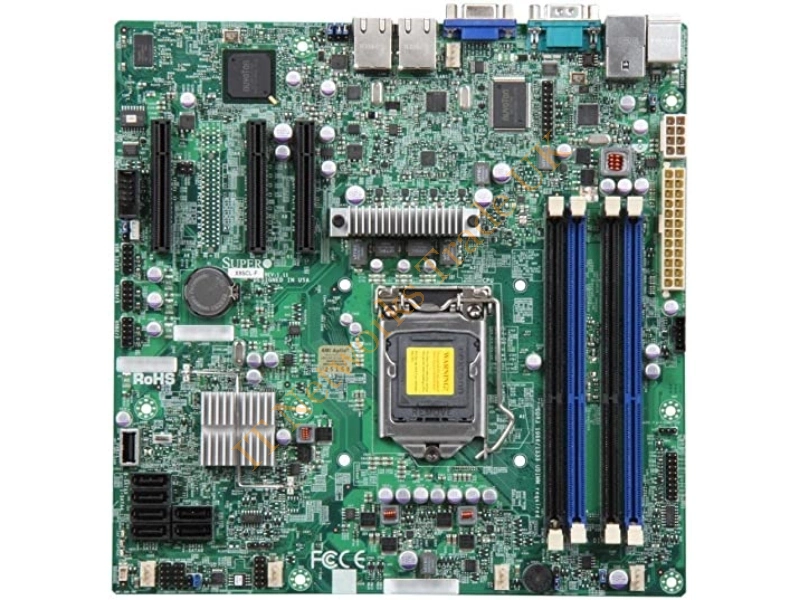 X9SCL-B Supermicro LGA1155/ Intel C202 PCH/ DDR3/ V/2GbE/ MATX Server Motherboard