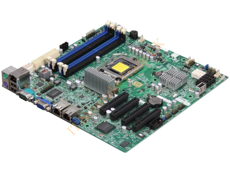 X9SCM-B Supermicro LGA1155/ Intel C204 PCH/ DDR3/ SATA3/ V/2GbE/ MicroATX Server Motherboard