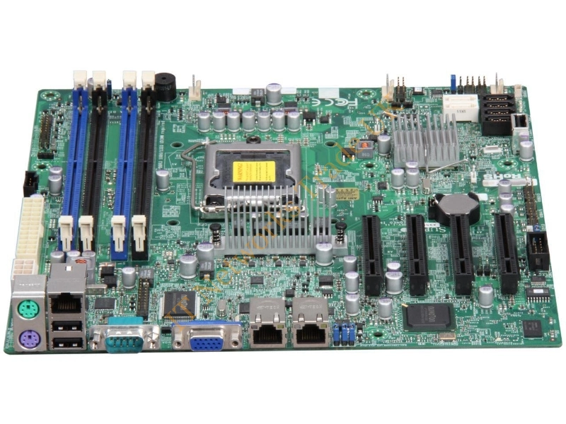 X9SCM-F-O Supermicro LGA1155/ Intel C204 PCH/ DDR3/ SATA3/ V/2GbE/ MATX Server Motherboard