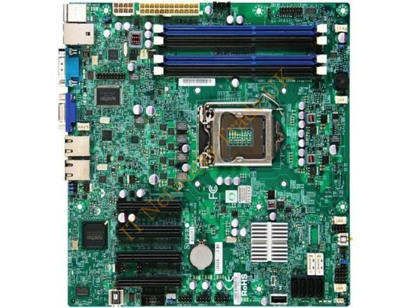 X9SCM-O Supermicro LGA1155/ Intel C204 PCH/ DDR3/ SATA3/ V/2GbE/ MicroATX Server Motherboard