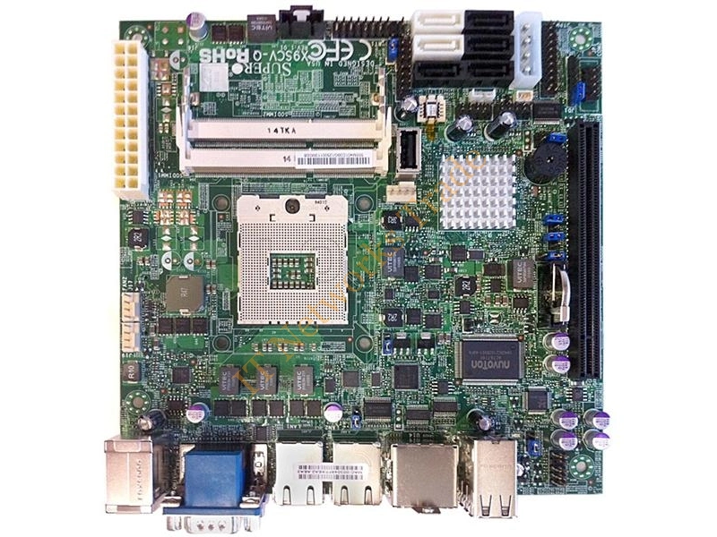 X9SCV-QV4-B Supermicro Socket G2/ Intel QM67/ DDR3/ SATA3/ A/2GbE/ Mini-ITX Motherboard Desktop Motherboard