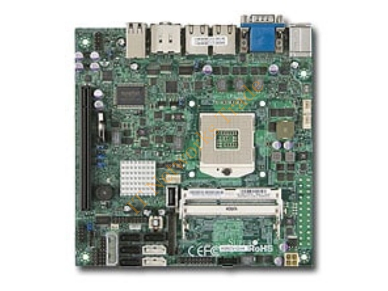 X9SCV-QV4-O Supermicro Socket G2/ Intel QM67/ DDR3 SODIMM/ A/V/2GbE/ Mini-ITX Motherboard Desktop Motherboard