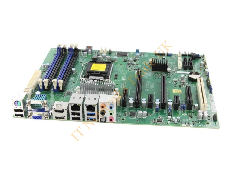 X9SPU-F-B Supermicro LGA1155/ Intel C216 Express PCH/ DDR3/ SATA3/USB3.0/ V/2GbE/ Proprietary UIO Server Motherboard