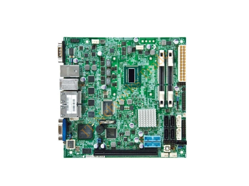 X9SPV-F-3217UE-O Supermicro Intel Core i3-3217UE/ Intel QM77/ DDR3/ SATA3/USB3.0/ V/2GbE/ Mini-ITX Motherboard / CPU Combo Desktop Motherboard