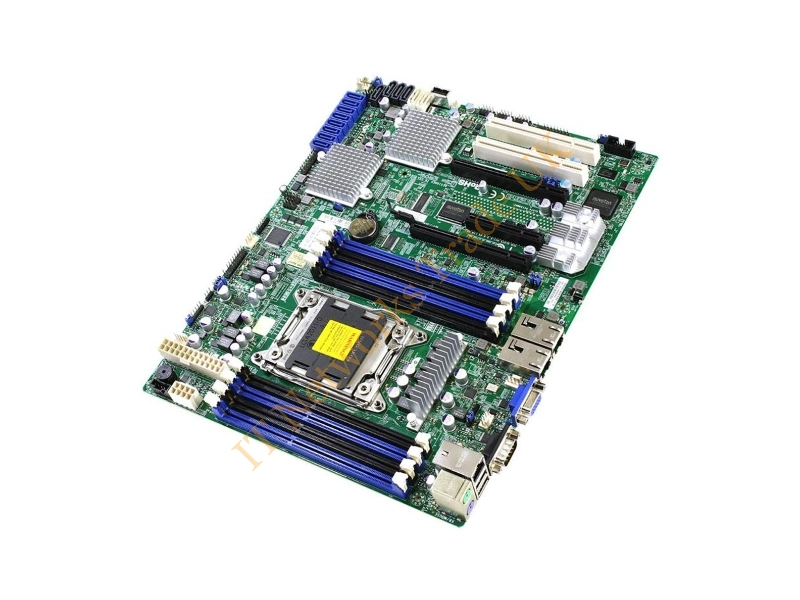 X9SRH-7TF-B Supermicro LGA2011/ Intel C602J/ DDR3/ SATA3/SAS2/ V/2GbE/ ATX Server Motherboard