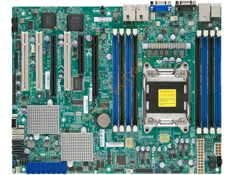 X9SRH-7TF-O Supermicro LGA2011/ Intel C602J/ DDR3/ SATA3/SAS2/ V/2GbE/ ATX Server Motherboard