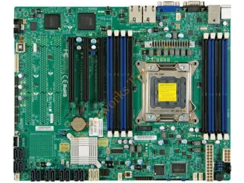X9SRI-3F-B Supermicro LGA2011/ Intel C606/ DDR3/ SATA3/ V/2GbE/ ATX Server Motherboard