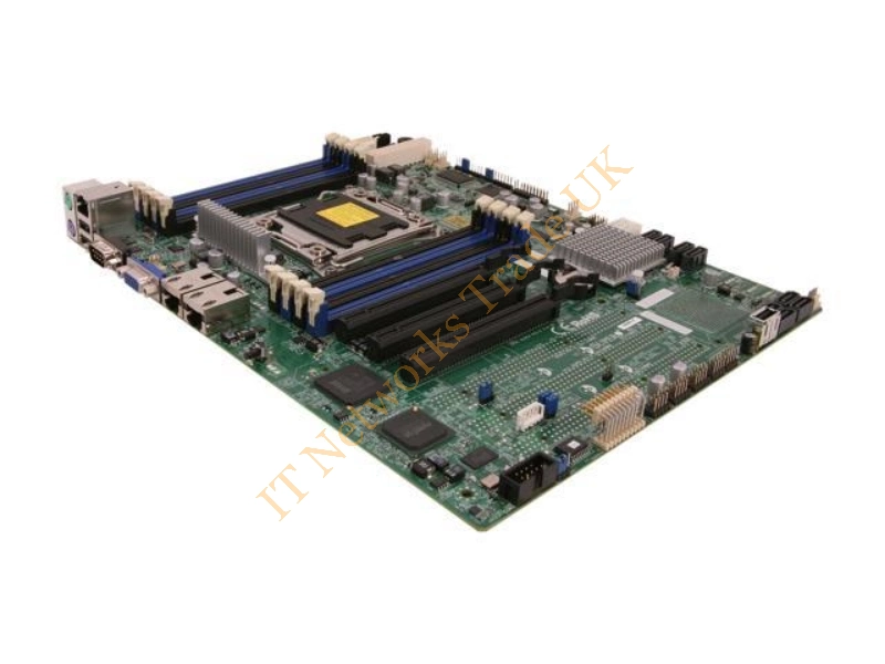 X9SRI-F Supermicro Intel Xeon E5-2600/1600/E5-2600/1600 v2 C602 Chipset ATX System Board Socket R LGA-2011 Server Motherboard