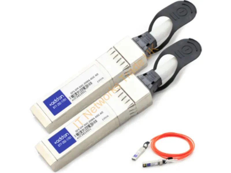 XAOCBL-10M-AO - Addon Networks Xaocbl-10M-Ao Serial Attached Scsi (Sas) Cable 393.7" (10 M) 10000 Gbit/S Stainless Steel, Red