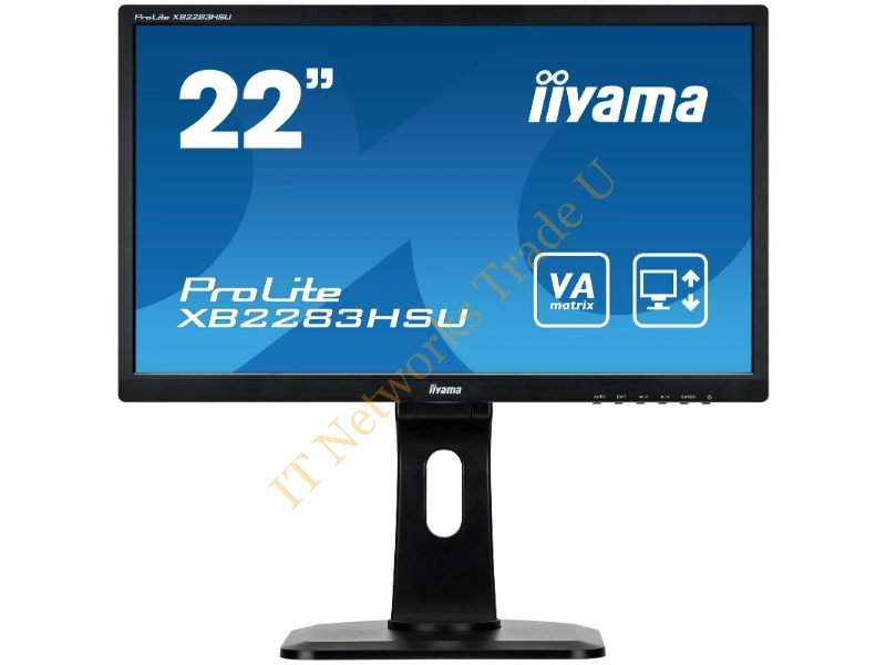 XB2283HSU-B1DP - iiyama ProLite XB2283HSU-B1DP 21.5" Full HD LED Matt Flat Black computer monitor LED display