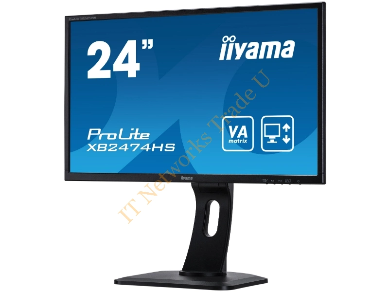 XB2474HS-B1 - iiyama ProLite XB2474HS-B1 23.6" Full HD LED Matt Flat Black computer monitor