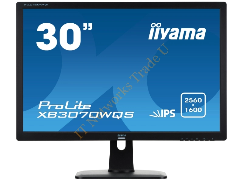 XB3070WQS-B1 - iiyama ProLite XB3070WQS-B1 30" Wide Quad HD LED Matt Flat Black computer monitor
