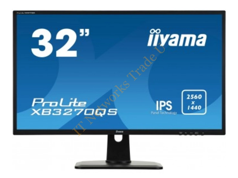 XB3270QS-B1 - iiyama ProLite XB3270QS-B1 31.5" Wide Quad HD LED Flat Black computer monitor