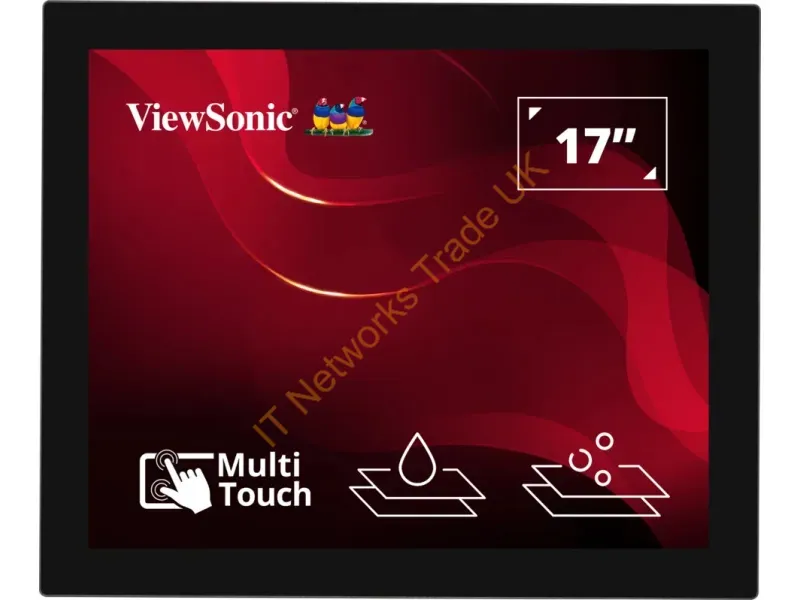 XF1740 - Viewsonic XF1740 17� Open Frame Touch Monitor for 24/7 Continuous Operation