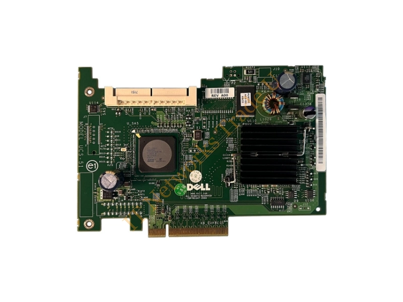 XF582 Dell PERC 5/i PCI Express SAS 3Gb/s Controller (Single Connector/ Non RAID) for PowerEdge 1950 / 2950 Raid Controller