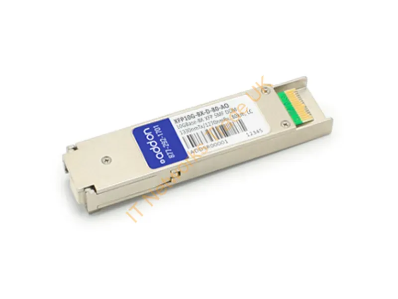 XFP10G-BX-D-80-AO - Addon Networks Xfp10G-Bx-D-80-Ao Network Transceiver Module Fiber Optic 10000 Mbit/S Xfp 1270 Nm