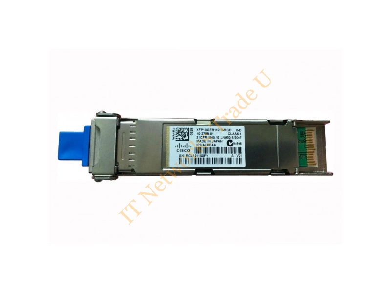 XFP10GER192IR-RGD= Cisco Single-Mode 10Gbps 10GBase-ER/EW Fiber 40km 1550nm Duplex LC Connector XFP Transceiver Module