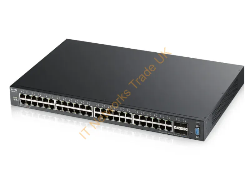 XGS2210-52-EU0101F - ZyXEL XGS2210-52 Managed network switch L2 Gigabit Ethernet (10/100/1000) 1U Black