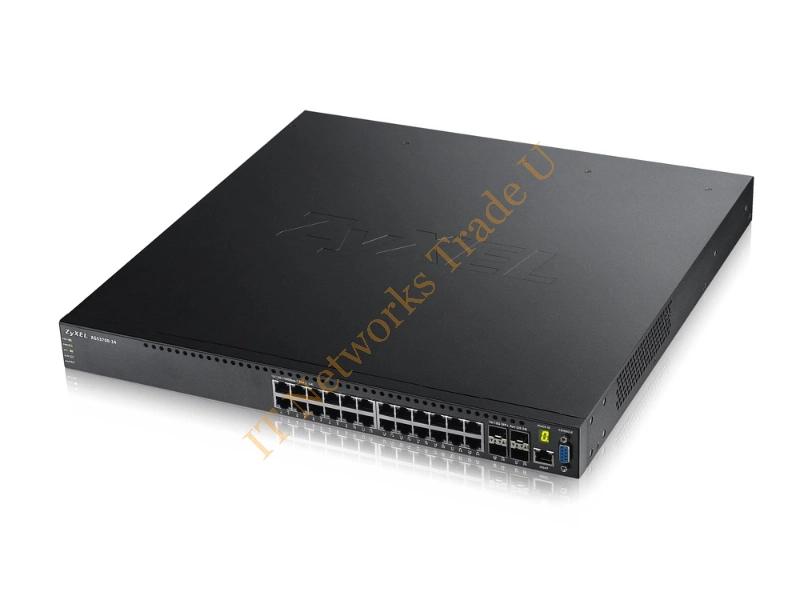 XGS3700-24-ZZ0101F - ZyXEL XGS3700-24 Managed network switch L2+ Gigabit Ethernet (10/100/1000) Black