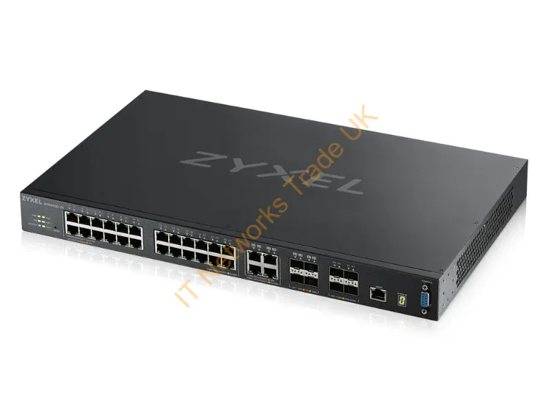 XGS4600-32-ZZ0102F - ZyXEL XGS4600-32 Managed network switch L3 Gigabit Ethernet (10/100/1000) Black