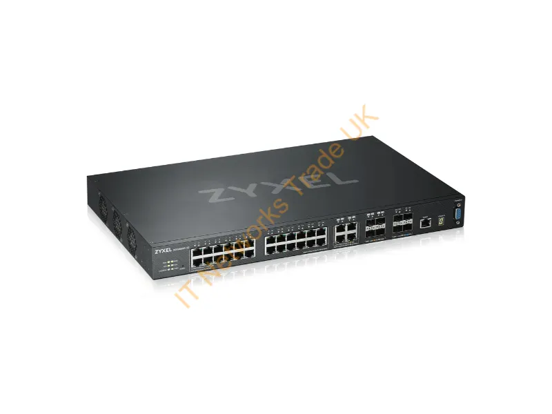 XGS4600-32 - Zyxel Xgs4600-32 Network Switch Managed L3 Gigabit Ethernet (10/100/1000) 1U Black