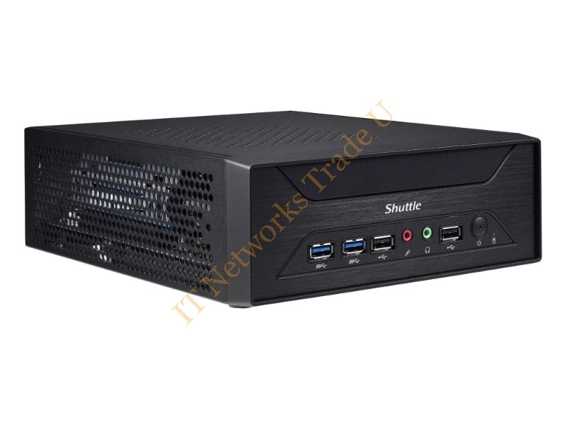 Shuttle slim XH110G Intel H110 LGA 1151 (Socket H4) 3L sized PC Black PC/workstation barebone