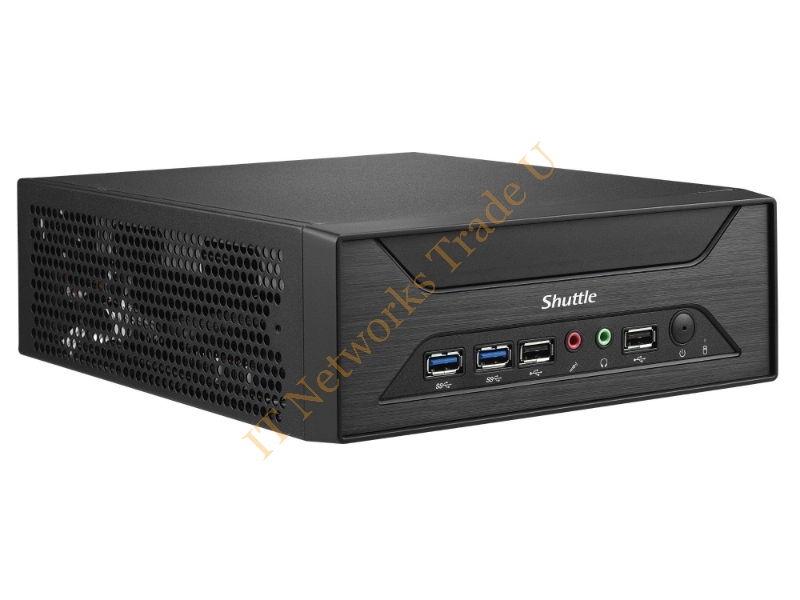 Shuttle slim Barebone XH270 black, LGA 1151, Intel H270, HD-Graphics, 120W