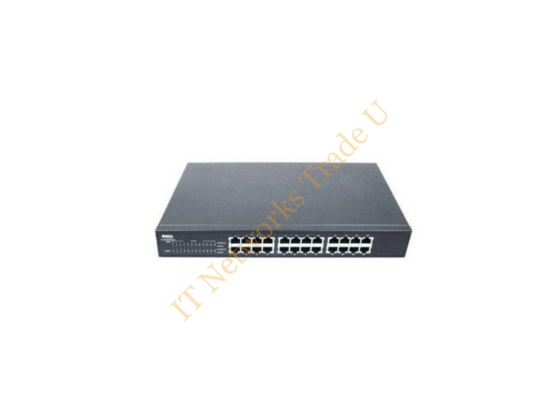 XJ022 Dell PowerConnect 2224 24-Ports 10/100 Fast Ethernet Network Switch