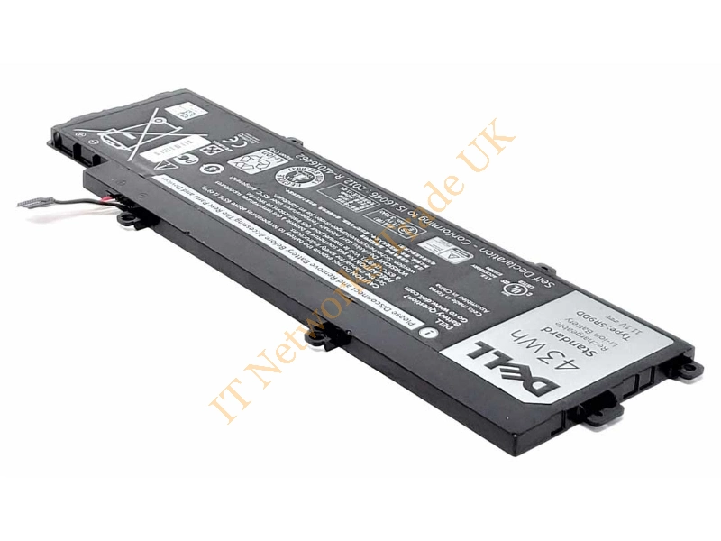 XKPD0 Dell 4-Cell Battery 43WHr 3700 Chromebook 3120 Laptop Battery