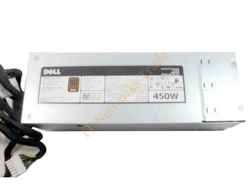 XKY89 Dell 450-Watts 80 Plus Bronze Non Hot-Pluggable Power Supply for PowerEdge R430