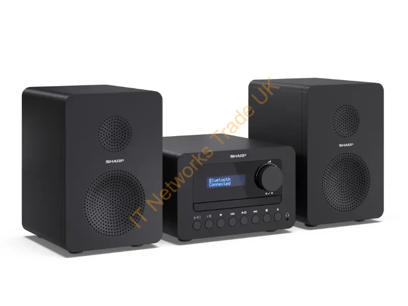 XL-B520DBK - Sharp TOKYO DAB+ HI-FI Micro System Home audio micro system 40 W Black