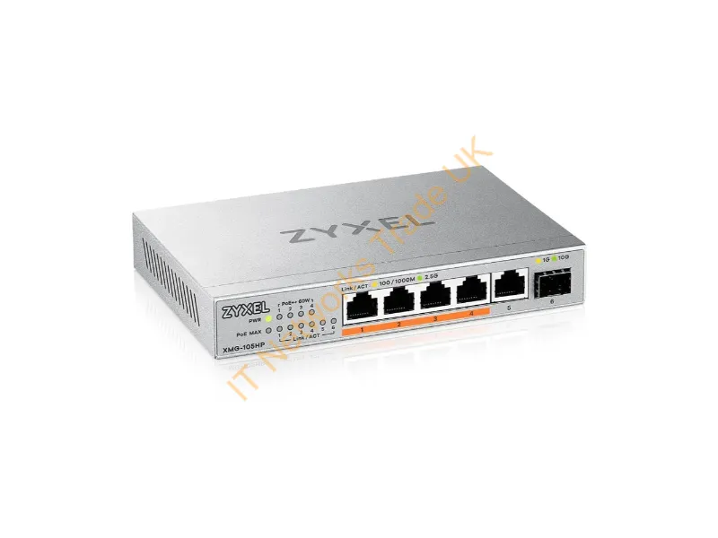 XMG-105HP-EU0101F - Zyxel Switch 5-port 10/100/1000 XMG-105HP-EU0101F